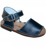 Sandale pentru fetite B820 bleumarin din piele Panyno marime 20