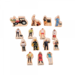 Set 15 blocuri cu imagini Oameni care ne ajuta TickiT