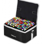 Set 168 markere duble Flippy baza de alcool culori diverse