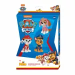 Set 2000 de margele Hama Midi si o planseta hexagon in cutie cu agatator Patrula catelusilor Paw Patrol