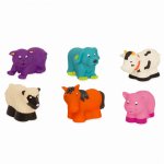 Set 6 jucarii de baie pentru copii Battat Animale de la ferma