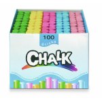 Set creta colorata rotunda 100 bucati