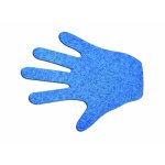 Set 12 urme de maini din fetru 21x17 cm