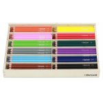 Set de 144 creioane triunghiulare groase Betzold