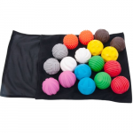 Set de 18 mingi senzoriale texturate TickiT