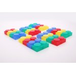 Set de 24 cuburi moi de constructii SiliShapes