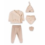 Set pentru nou nascut BabyCosy Lamb cu 5 piese