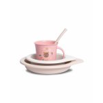 Set pentru masa Suavenix Forest roz +6 luni