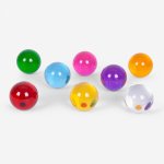 Set 8 sfere senzoriale acrilice colorate TickiT