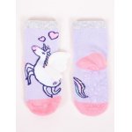 Sosete flausate cu talpa antiderapanta pentru fetite marimea 23