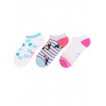 Sosete scurte pentru fetite viu colorate marimea 27