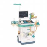 Statie medicala pentru copii cu 26 accesorii, sunete si lumini, stetoscop, radiografii, seringa, 3 ani+