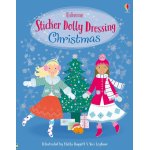 Carte cu stickere Usborne Dolly dressing christmas