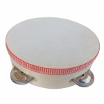 Tamburina pentru copii cu membrana artificiala 15 cm