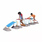 Set mega Traseu de echilibru si motricitate Mini Parkour