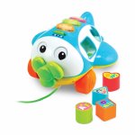 Jucarie de tras Winfun avion cu activitati