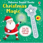 Carte cu bagheta si sunete Usborne Wand books christmas magic