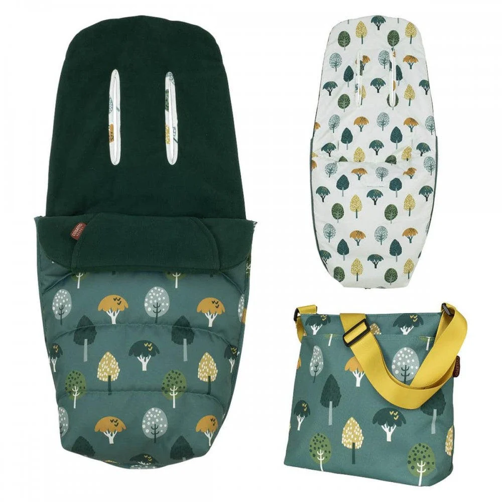 Carucior pentru copii Cosatto Giggle 4 Faraway cu baza isofix, sezut reversibil, sasiu din aluminiu, suspensie, bara detasabila, maner telescopic, accesorii, greutate admisa 25 kg - 1