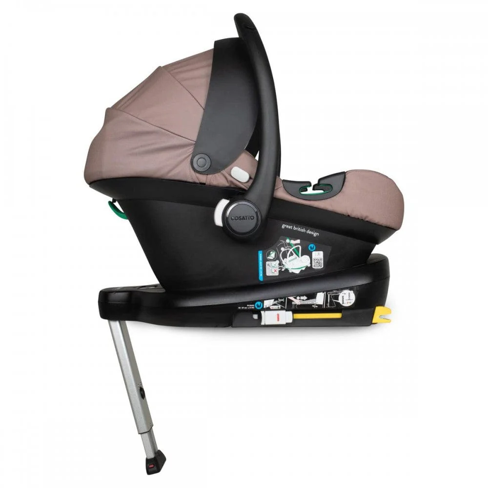 Carucior pentru copii Cosatto Giggle 4 Lollop cu baza isofix, sezut reversibil, sasiu din aluminiu, suspensie, bara detasabila, maner telescopic, accesorii, greutate admisa 25 kg - 2