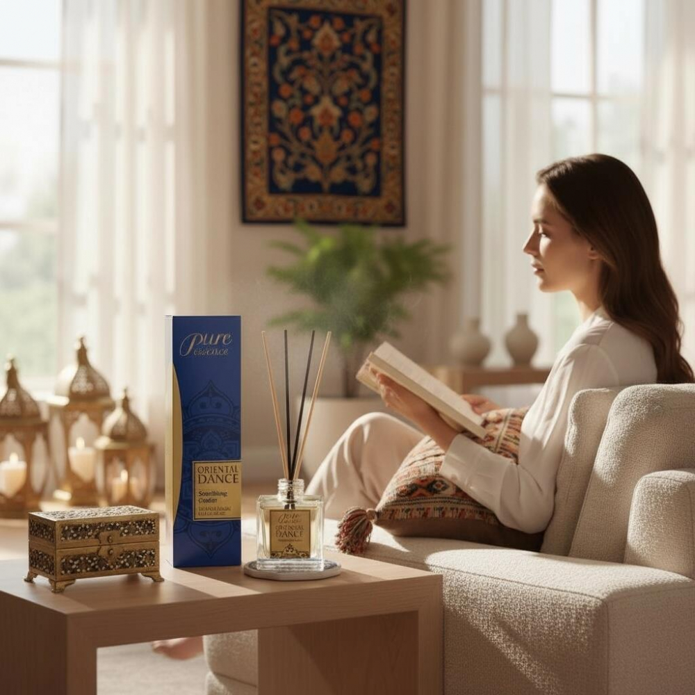 Difuzor cu betisoare Revers Soothing Cedar Oriental Dance 75 ml - 2