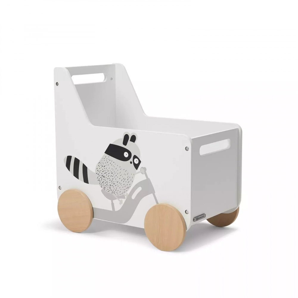 Lada depozitare jucarii Kinderkraft Racoon Alb