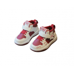 Adidasi pentru copii Bear alb cu visiniu marime 23