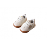 Adidasi pentru fetite Gold star albi 9-12 luni marime 20