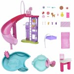 Set de joaca piscina de vis cu accesorii Barbie