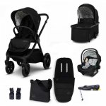 Carucior pentru copii Cosatto Giggle 4 Foxed cu baza isofix, sezut reversibil, sasiu din aluminiu, suspensie, bara detasabila, maner telescopic, accesorii, greutate admisa 25 kg