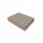 Cearceaf cu elastic MimiNu pentru patut 90x40 cm Colectia Royal Mocha