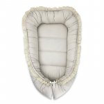 Cosulet pentru bebelusi MimiNu Premium Baby Nest 55x75 cm Grey