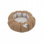 Cosulet rotund pentru bebelusi Bubaba Dots Beige