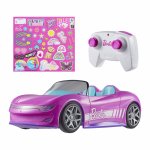Masinuta cu telecomanda convertibila Hot Wheels rc Barbie