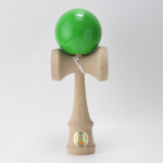 Joc de indemanare din lemn Kendama Ozora 18 cm Verde