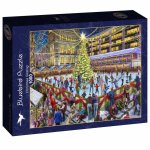 Puzzle Bluebird Marcello Corti Christmas skating 1000 piese