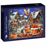 Puzzle Bluebird M Farella Christmas delights 1500 piese