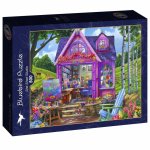 Puzzle Bluebird Bigelow Illustrations She shed studio 500 piese