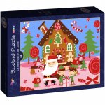 Puzzle Bluebird Le pere noel et ses lutins 48 piese