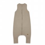 Sac de dormit cu picioruse MimiNu Soft Mocha Stripes 2-6 ani marimea M