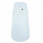 Sac de dormit MimiNu Premium din bumbac 3-12 luni 2.5 tog Soft Blue