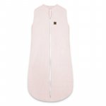 Sac de dormit MimiNu Premium din bumbac 3-12 luni 2.5 tog Soft Powder Pink