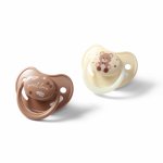 Set 2 suzete anatomice din silicon Babyono 0-6 luni